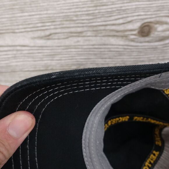 YELLOWSTONE DUTTON RANCH TV SHOW BLACK ADJUSTABLE MESH BASEBALL HAT CAP - Picture 11 of 12